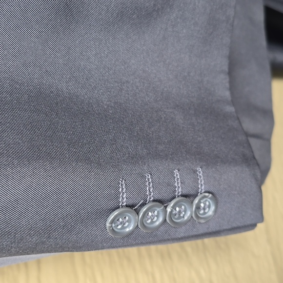 Braveman Men's Mod Mp200-05 Charcoal Gray Two-piece Suit 50r 44w NWT - Picture 7 of 17